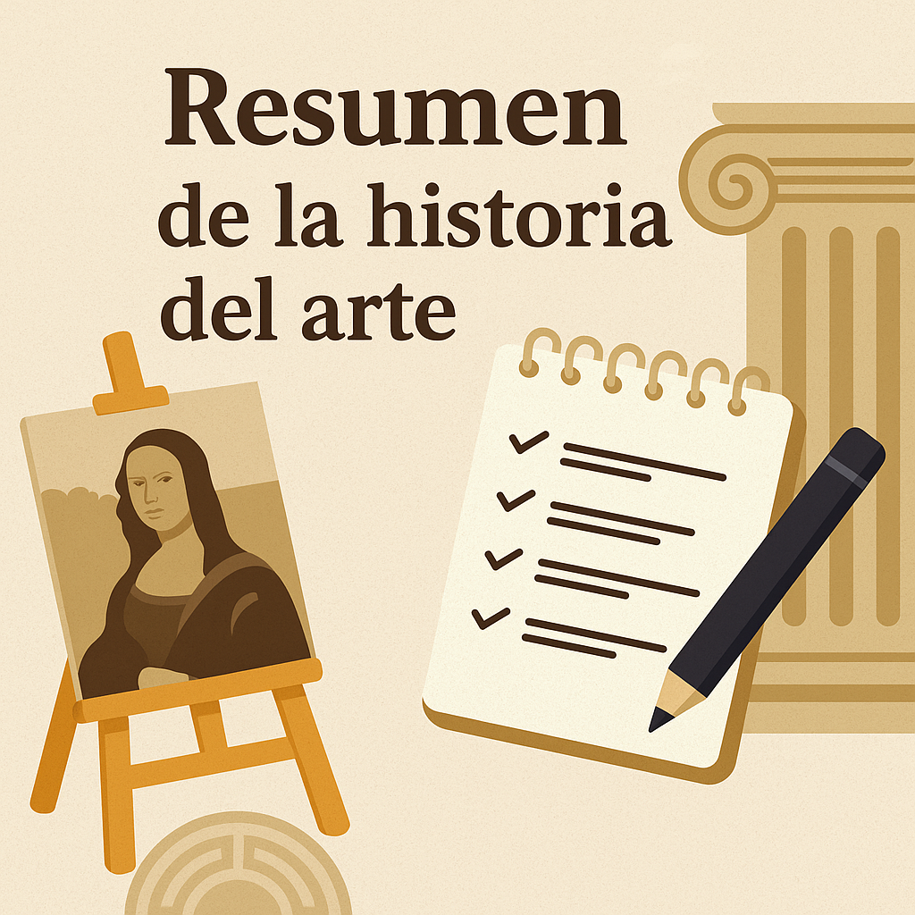 resumen de la historia del arte