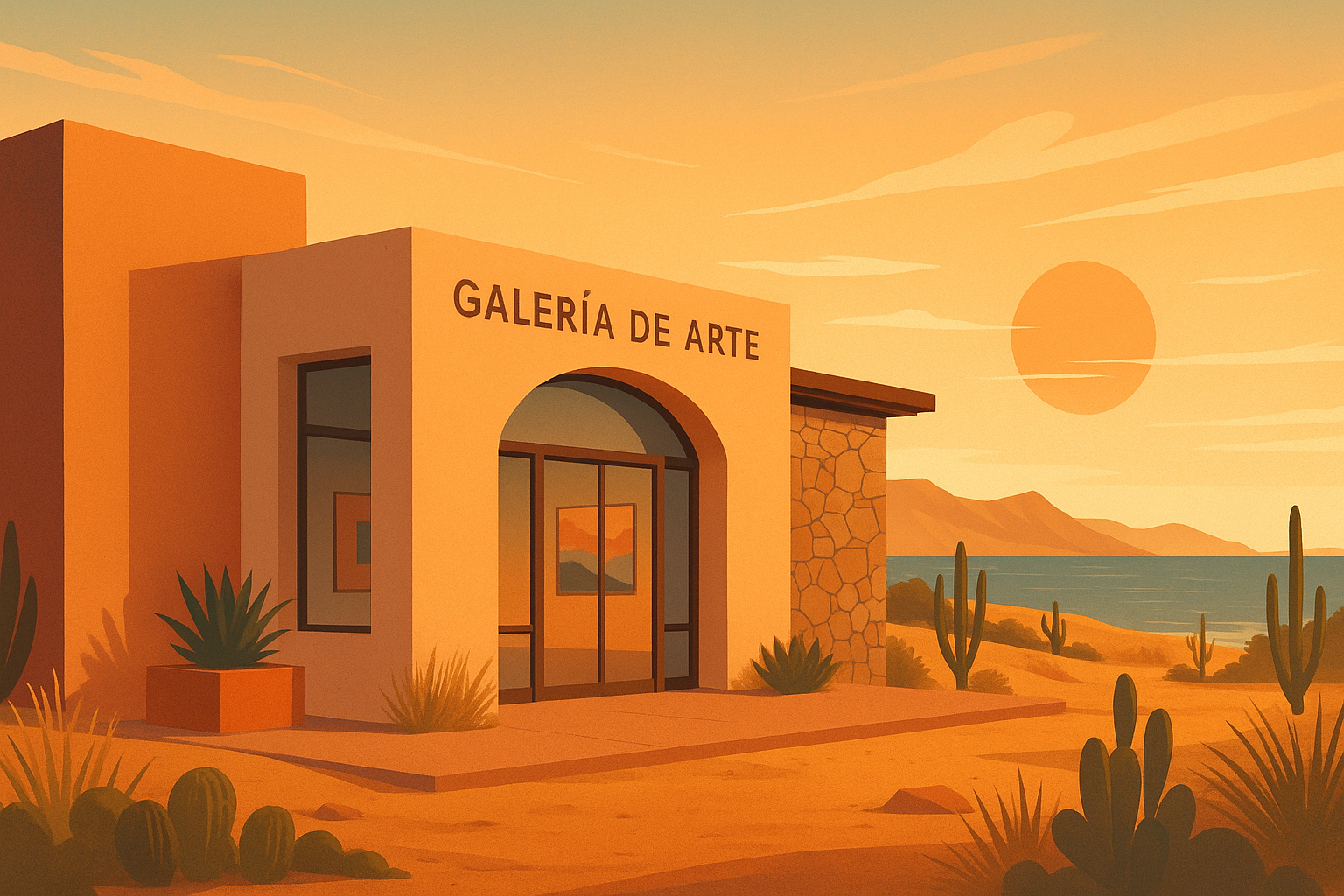 galerias de arte en baja california sur