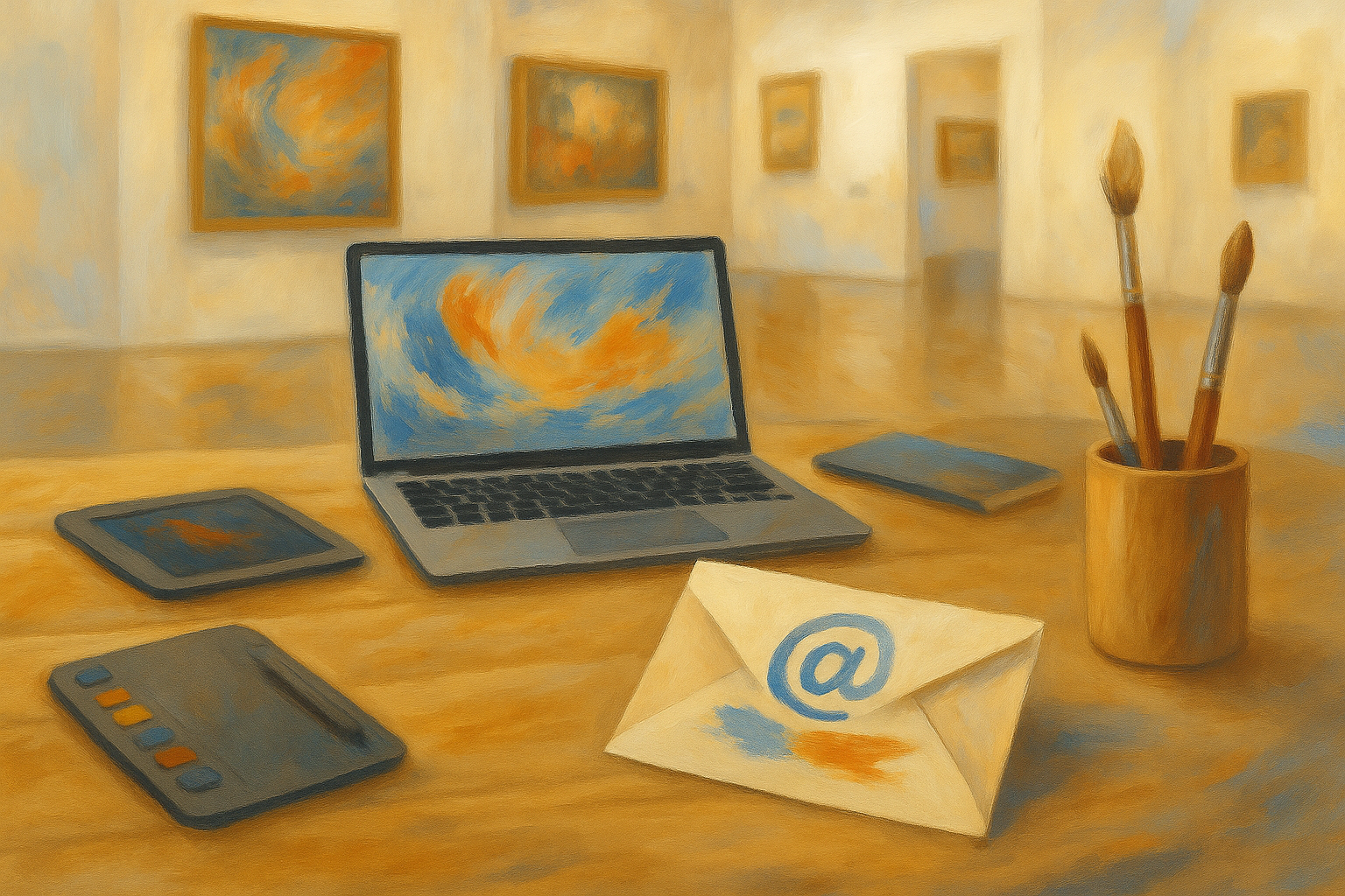 pagina de contacto galeriadearte.online